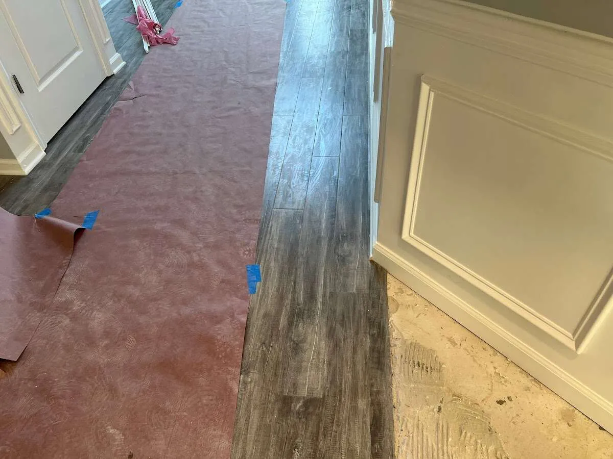 Completed marble shower restoration in Jackson